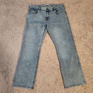 TECOVAS SLIM FIT LIGHT WASH JEANS 38X32 MEN'S EUC! EUC! EUCU@CHECKOUT!! 🤪🤠